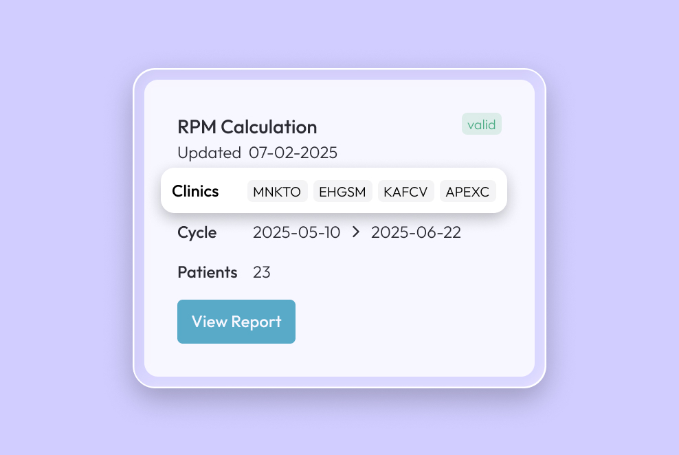 Clinic coding system interface displaying airport-style abbreviations
